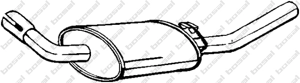 Rear Muffler (154-871)