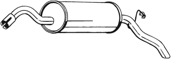 Rear Muffler (154-983)