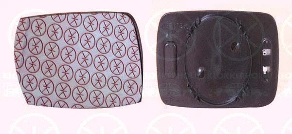 Mirror Glass, exterior mirror (00601066)