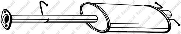 Centre Muffler (154-221)