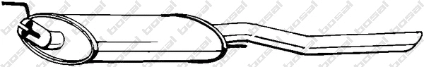 Rear Muffler (233-733)