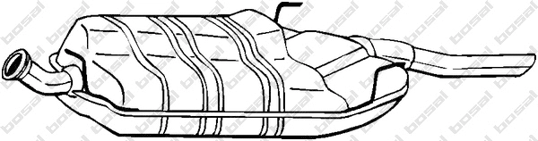 Rear Muffler (215-831)