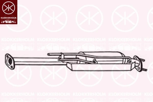 Soot/Particulate Filter, exhaust system (095-350)