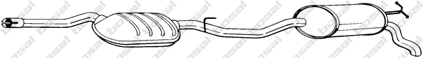 Rear Muffler (288-291)