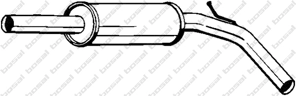 Centre Muffler (233-323)