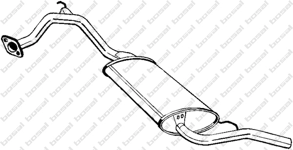 Rear Muffler (278-515)