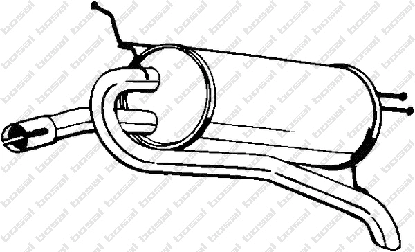 Rear Muffler (148-223)