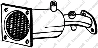Soot/Particulate Filter, exhaust system (095-710)