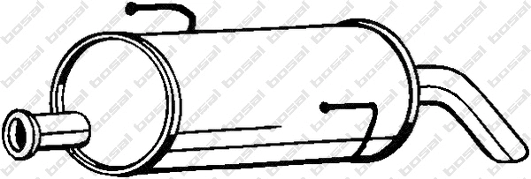 Rear Muffler (190-001)