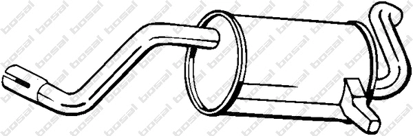 Rear Muffler (200-517)