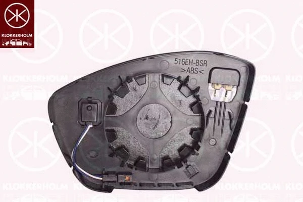 Mirror Glass, exterior mirror (55091064)