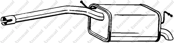 Rear Muffler (233-059)