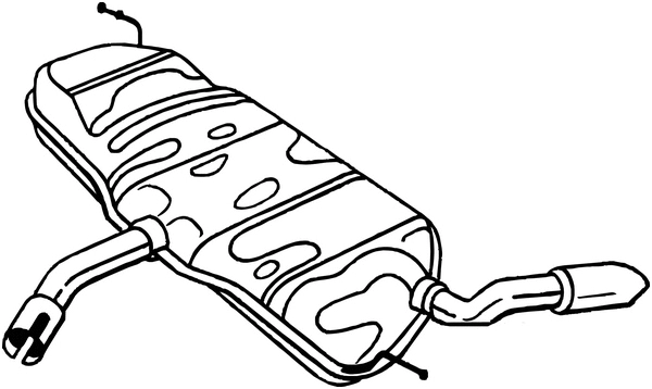 Rear Muffler (233-449)