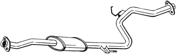 Centre Muffler (283-809)