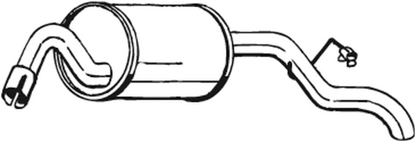Rear Muffler (154-935)