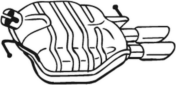 Rear Muffler (105-031)