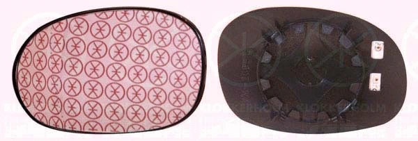 Mirror Glass, exterior mirror (55071063)