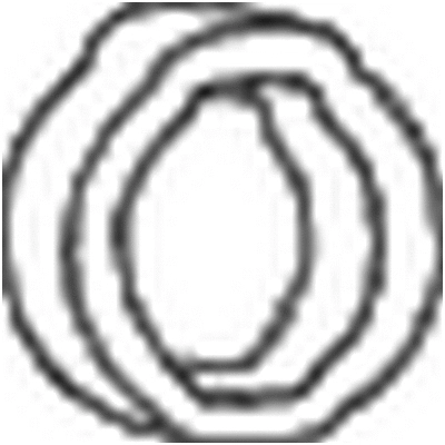 Rubber Strip, exhaust system (255-356)