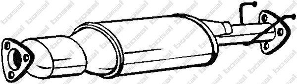 Soot/Particulate Filter, exhaust system (097-226)