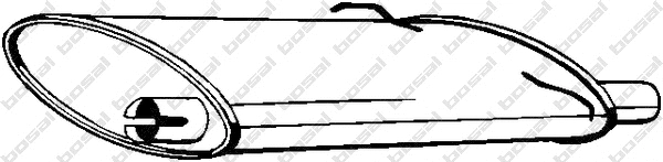Rear Muffler (235-021)