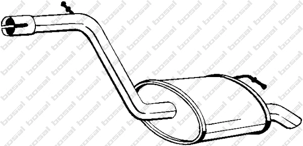 Rear Muffler (154-185)