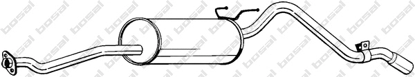 Rear Muffler (286-409)