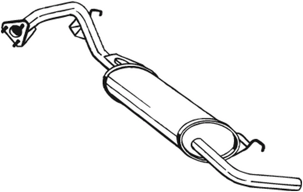 Rear Muffler (163-213)