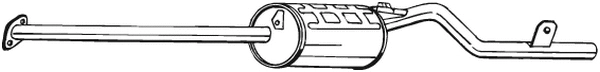 Rear Muffler (283-057)