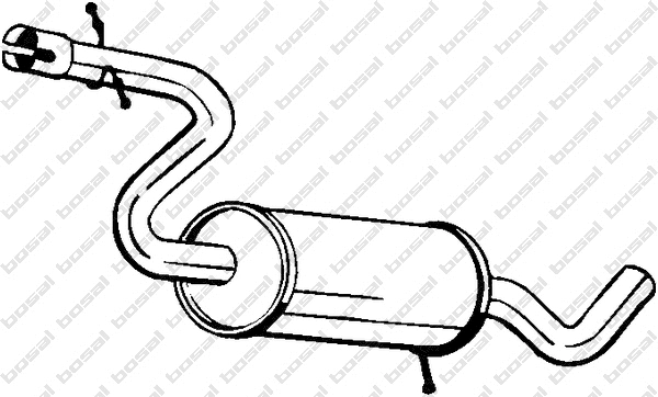 Centre Muffler (233-181)