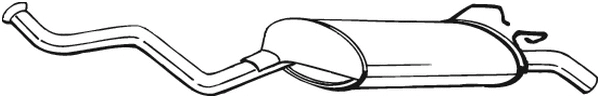 Rear Muffler (280-539)
