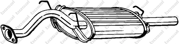 Rear Muffler (163-157)