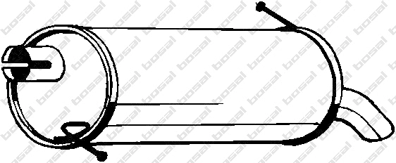 Rear Muffler (154-323)