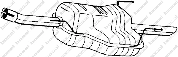 Rear Muffler (185-481)