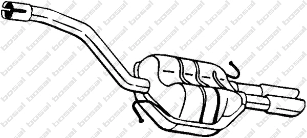 Rear Muffler (233-155)