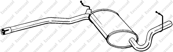 Centre Muffler (282-717)