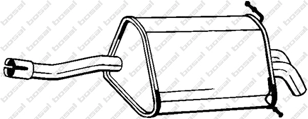 Rear Muffler (175-035)