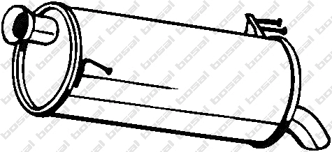 Rear Muffler (165-037)