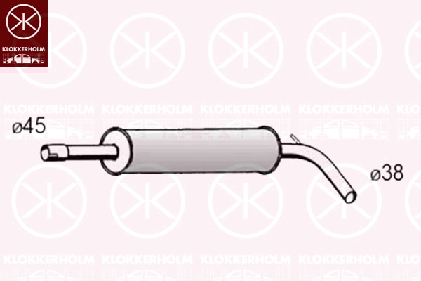 Centre Muffler (75148651)