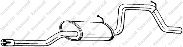 Rear Muffler (281-527)