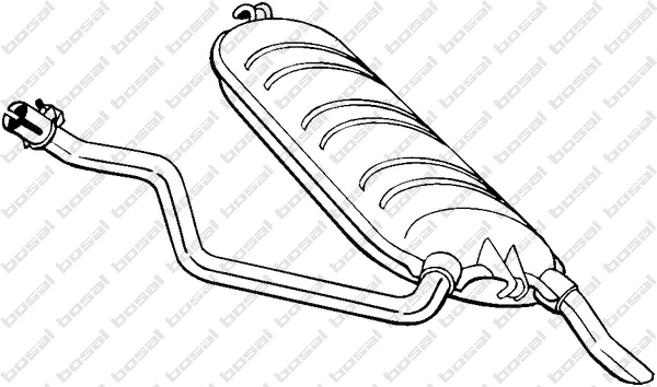 Rear Muffler (278-235)