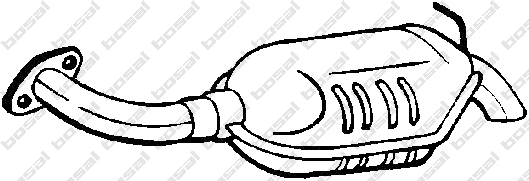 Rear Muffler (171-019)