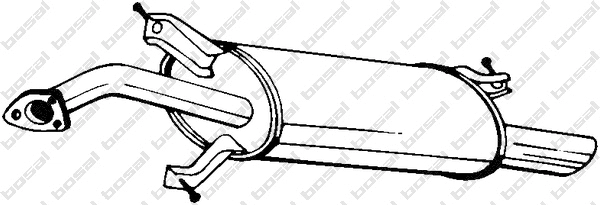 Rear Muffler (235-215)