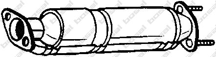 Soot/Particulate Filter, exhaust system (097-447)