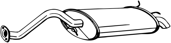Rear Muffler (115-319)