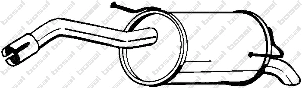 Rear Muffler (145-125)