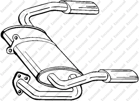Rear Muffler (115-335)