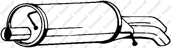 Rear Muffler (233-601)