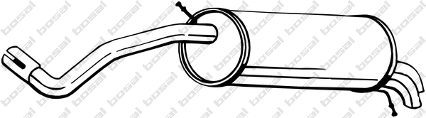 Rear Muffler (220-035)