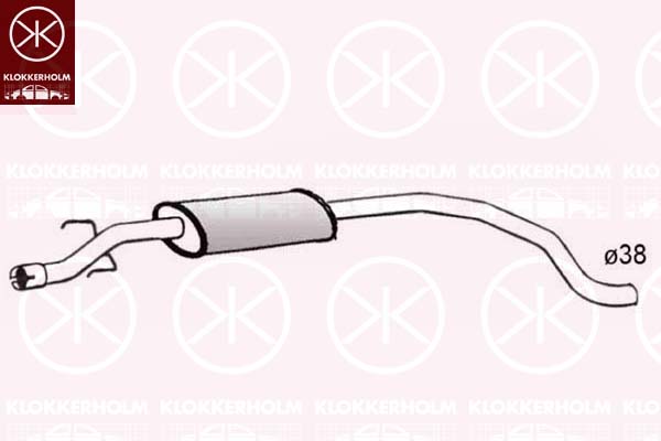 Centre Muffler (50248631)