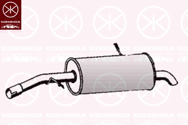 Rear Muffler (05488671)